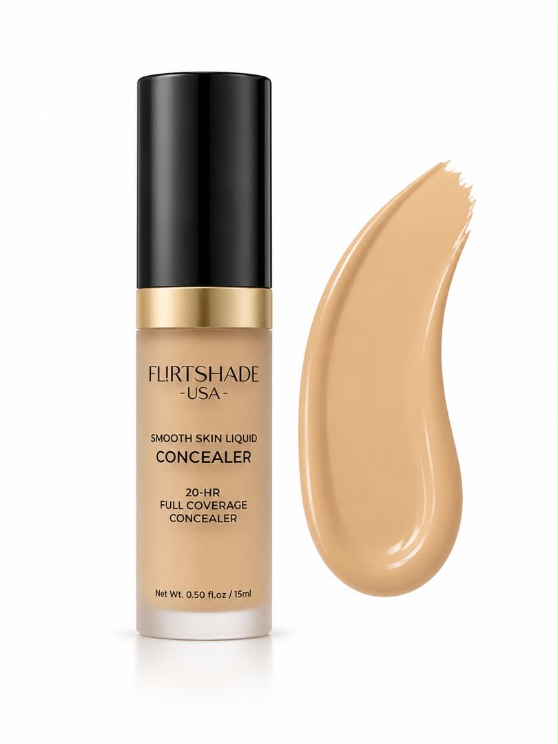 Flirtshade Smooth Skin Liquid Concealer - Shell